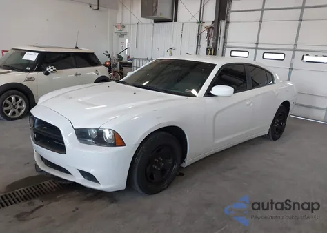 2014 Dodge Charger Police из США, поврежденный, VIN 2C3CDXAT7EH357847